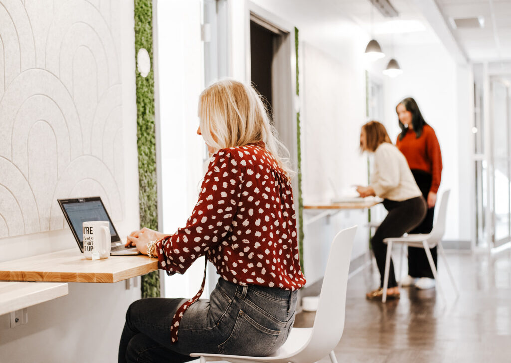 Coworking in Columbus, Ohio in the Haven Collective quiet zone