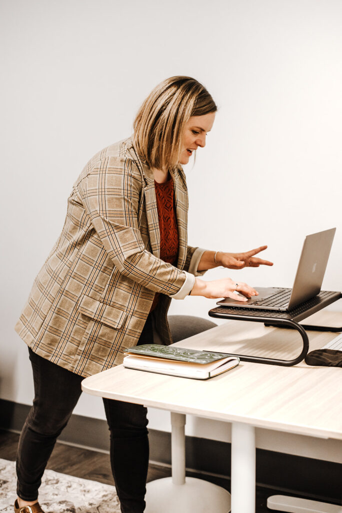 Shared desks at Haven Collective